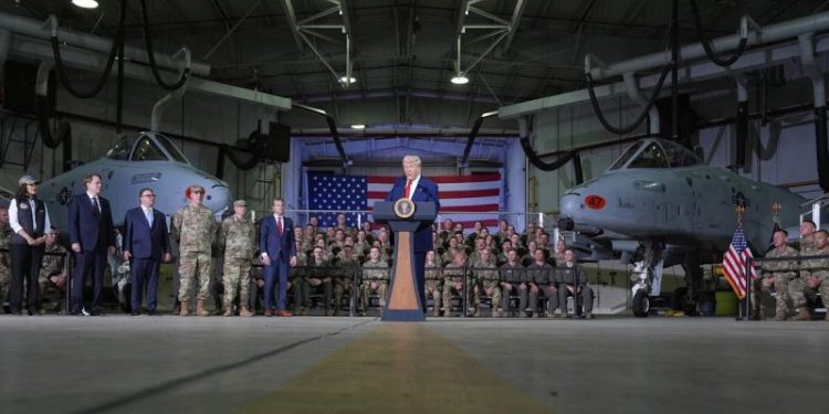 Trump announces new ‘serious power’ fighter jets for Michigan Guard base to replace aging A-10s