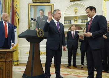 Trump expresses ‘absolute confidence’ as Steve Witkoff is sworn in as special Middle East envoy