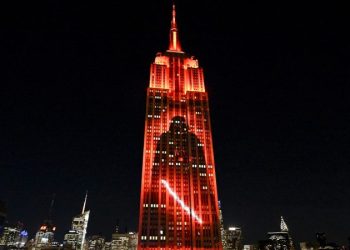 White House celebrates ‘Star Wars Day’ with AI image of muscular Trump wielding a lightsaber