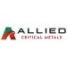 Allied Critical Metals Announces Corporate Update
