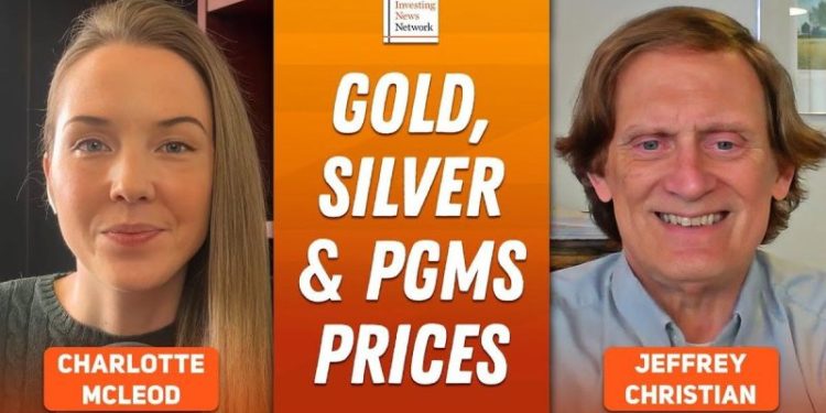 Jeffrey Christian: Gold, Silver, PGMs — Short-term Prices and Key Drivers