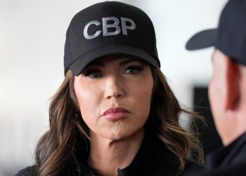 Homeland Security Secretary Kristi Noem hospitalized after allergic reaction