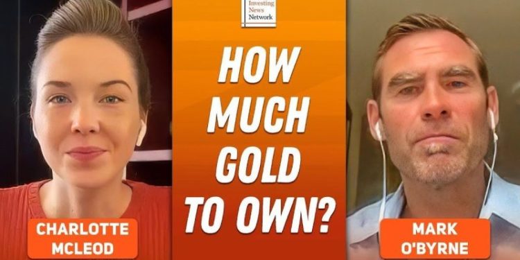 Mark O’Byrne: Gold, Silver Prices Going Much Higher — How Much to Own?