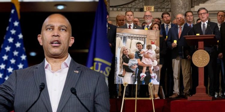 Hakeem Jeffries’ 4-word answer to why he skipped Charlie Kirk vigil