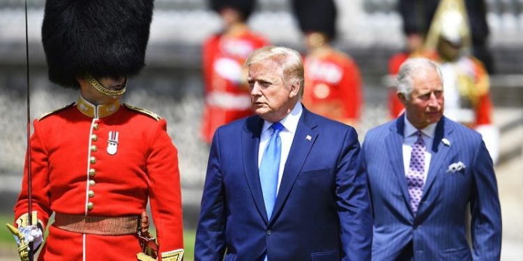 Trump heads to UK for rare second state visit, then to Arizona for Charlie Kirk’s funeral
